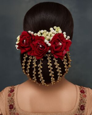 Red Rose Gold Bridal Juda