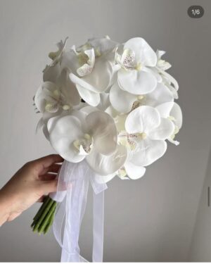 Orchid bridal bouquet
